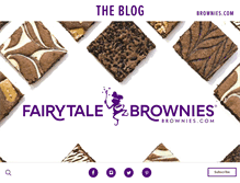 Tablet Screenshot of blog.brownies.com